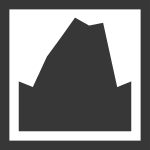 Histogram Logarithmic SVG Icon